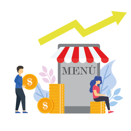Menus para restaurantes